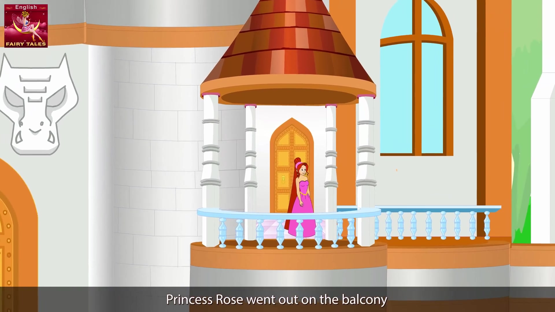 287. Princess Rose and the Golden Bird in English